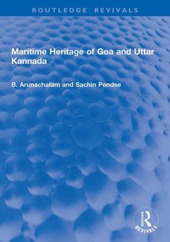 Cover Maritime Heritage of Goa and Uttar Kannada (eBook, PDF)
