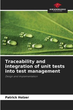 Cover Traceability and integration of unit tests into test management