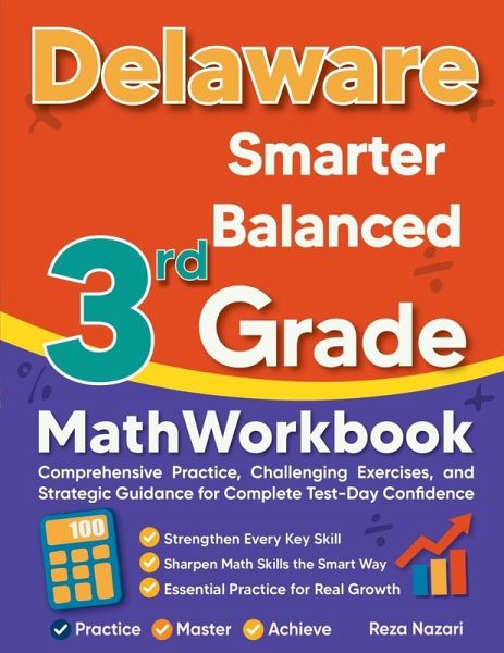 Delaware Smarter Balanced 3rd Grade Math Workbook