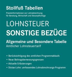 Cover Tabelle, Lohnsteuer 2026 Sonstige Bezüge