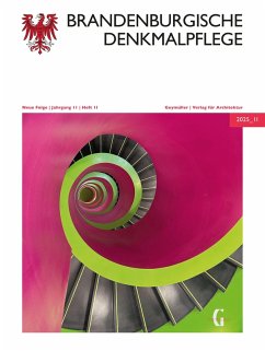 Cover Brandenburgische Denkmalpflege   Neue Folge