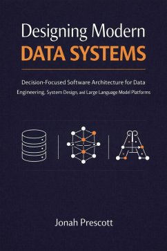 Cover Designing Modern Data Systems: Decision-Focused Software Architecture for Data Engineering, System Design, and Large Language Model Platforms (eBook, ePUB)