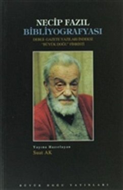 Cover Necip Fazil Bibliyografyasi