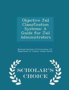 Objective Jail Classification Systems - Austin, James