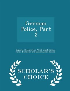 German Police, Part 2 - Scholar's Choice Edition