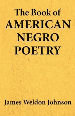 Cover The Book of American Negro Poetry