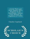 Animal Waste and Water Quality
