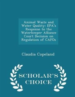 Animal Waste and Water Quality - Copeland, Claudia Animal Waste and Water Quality - Copeland, Claudia