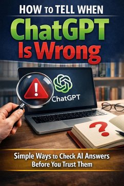 Cover How to Tell When ChatGPT Is Wrong: Simple Ways to Check AI Answers Before You Trust Them (eBook, ePUB)