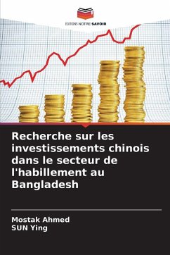 Cover Recherche sur les investissements chinois dans le secteur de l'habillement au Bangladesh