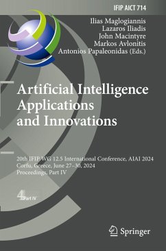 Cover Artificial Intelligence Applications and Innovations