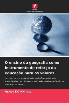 Cover O ensino da geografia como instrumento de reforço da educação para os valores