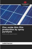 Zinc oxide thin film production by spray pyrolysis