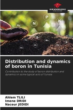Distribution and dynamics of boron in Tunisia - Tlili, Ahlem;Dridi, Imene;Jedidi, Naceur