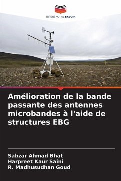 Cover Amélioration de la bande passante des antennes microbandes à l'aide de structures EBG