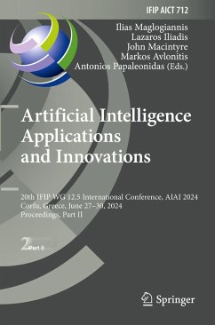 Cover Artificial Intelligence Applications and Innovations