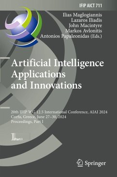 Cover Artificial Intelligence Applications and Innovations