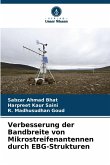 Verbesserung der Bandbreite von Mikrostreifenantennen durch EBG-Strukturen