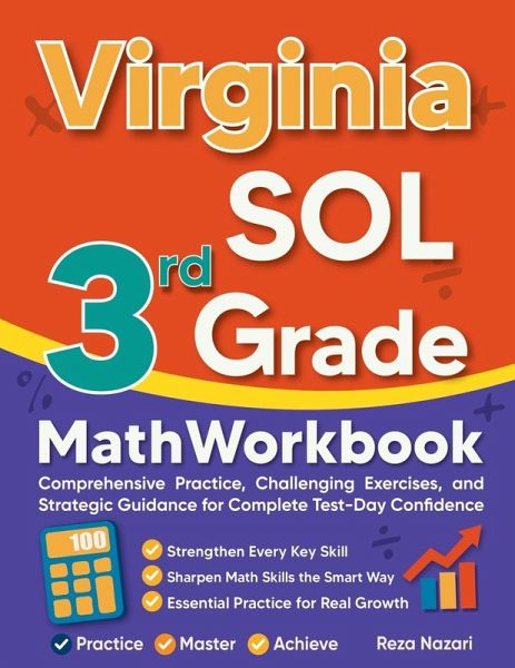 Virginia SOL 3rd Grade Math Workbook