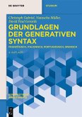 Grundlagen der generativen Syntax (eBook, ePUB)