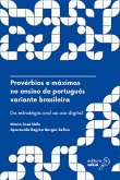 Provérbios e máximas no ensino de português variante brasileira (eBook, ePUB)