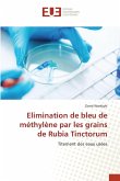Elimination de bleu de méthylène par les grains de Rubia Tinctorum