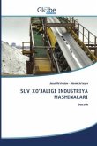 SUV XO'JALIGI INDUSTRIYA MASHINALARI