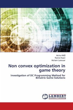 Cover Non convex optimization in game theory