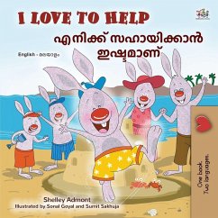 Cover I Love to Help (English Malayalam Bilingual Children's Book)