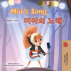 Cover Mia's Song (English Korean Bilingual Children's Book)