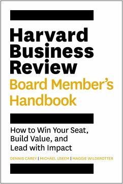 Cover Harvard Business Review Board Member's Handbook (eBook, ePUB)