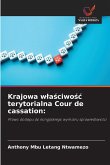 Krajowa w¿a¿ciwo¿¿ terytorialna Cour de cassation: