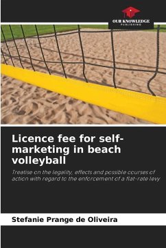 Cover Licence fee for self-marketing in beach volleyball