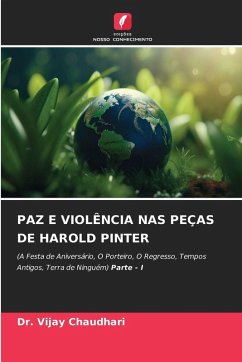 Cover PAZ E VIOLÊNCIA NAS PEÇAS DE HAROLD PINTER