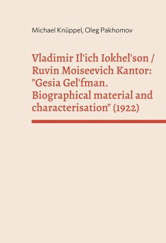 Vladimir Il'ich Iokhel'son and Ruvin Moiseevich Kantor: 
