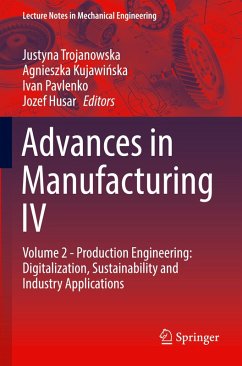 Cover Advances in Manufacturing IV