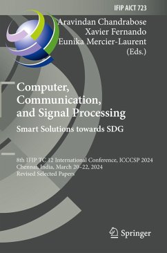 Cover Computer, Communication, and Signal Processing. Smart Solutions Towards SDG