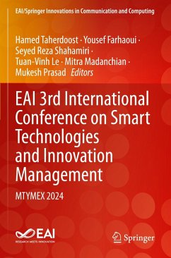 EAI 3rd International Conference on Smart Technologies and Innovation Management