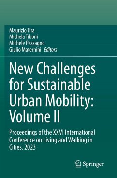 New Challenges for Sustainable Urban Mobility: Volume II