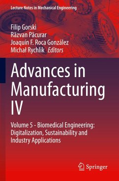 Advances in Manufacturing IV