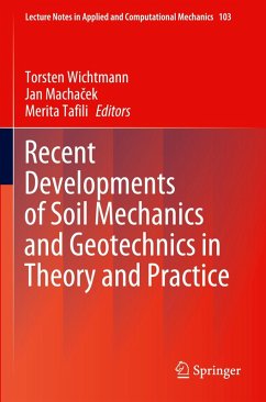 Cover Recent Developments of Soil Mechanics and Geotechnics in Theory and Practice