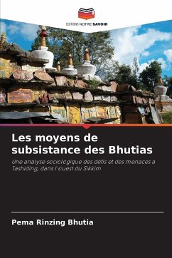 Les moyens de subsistance des Bhutias - Bhutia, Pema Rinzing