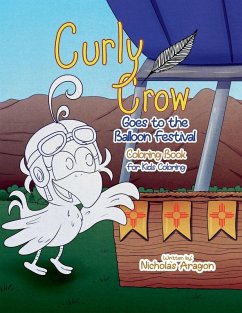 Cover The Curly Crow Goes to the Balloon Festival Coloring Book