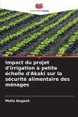 Impact du projet d'irrigation à petite échelle d'Akaki sur la sécurité alimentaire des ménages