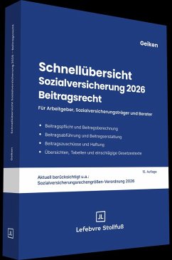 Cover Schnellübersicht Sozialversicherung 2026 Beitragsrecht