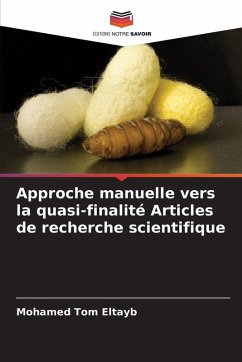 Approche manuelle vers la quasi-finalité Articles de recherche scientifique - Eltayb, Mohamed Tom