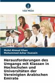 Herausforderungen des Umgangs mit Klassen in Hochschulen und Universitäten der Vereinigten Arabischen Emirate