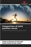 Comparison of joint position sense