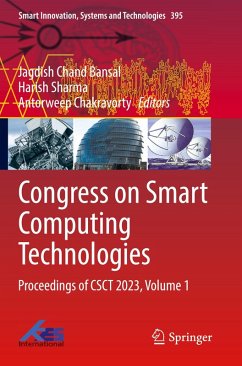Cover Congress on Smart Computing Technologies