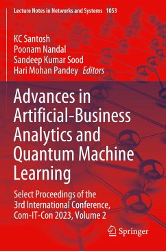 Cover Advances in Artificial-Business Analytics and Quantum Machine Learning